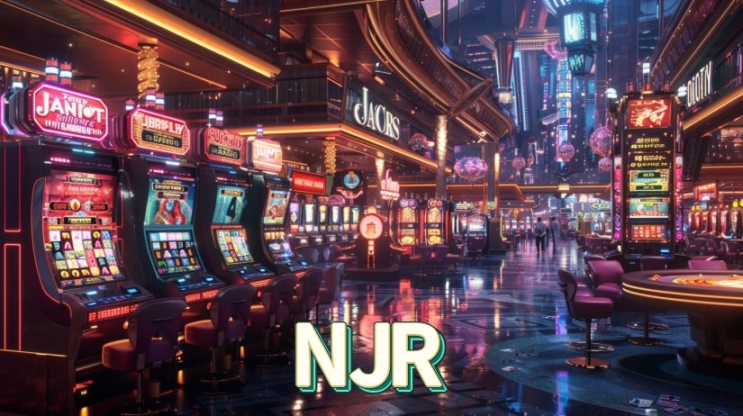 Catálogo de jogos NJR com fornecedores Pragmatic Play, Evolution, NetEnt